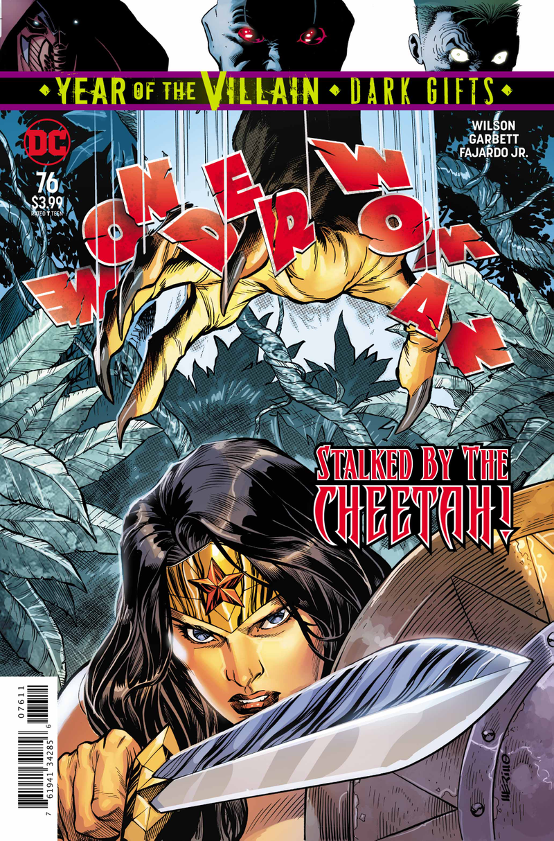 The main cover of Wonder Woman #76.
